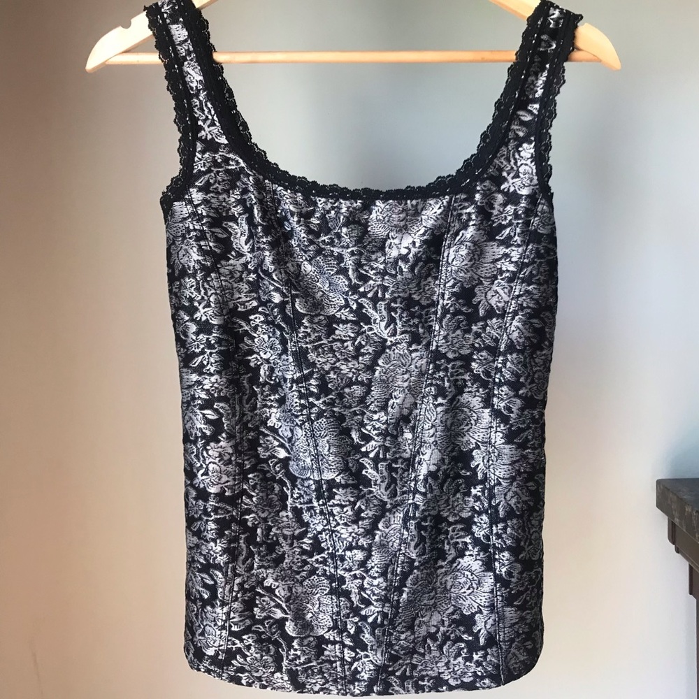 Cache Corset Tank Top